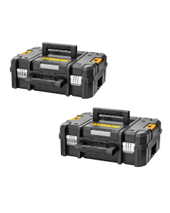 DeWALT gereedschapskoffer set 2x TSTAK-Box II