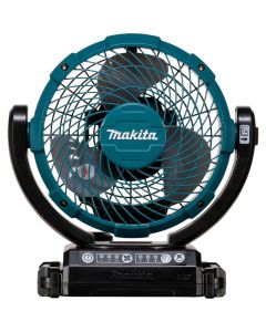 Makita DCF102Z 14,4 V / 18 V Ventilator met zwenkfunctie zonder accu's en lader, in doos